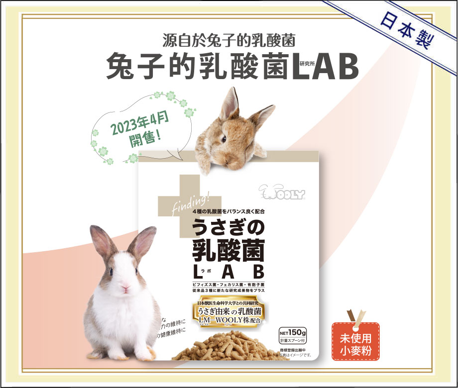 「兔子的乳酸菌LAB」